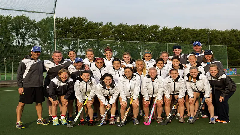 The United States’ women’s team is taking part in the Rabobank Hockey World Cup 2104.